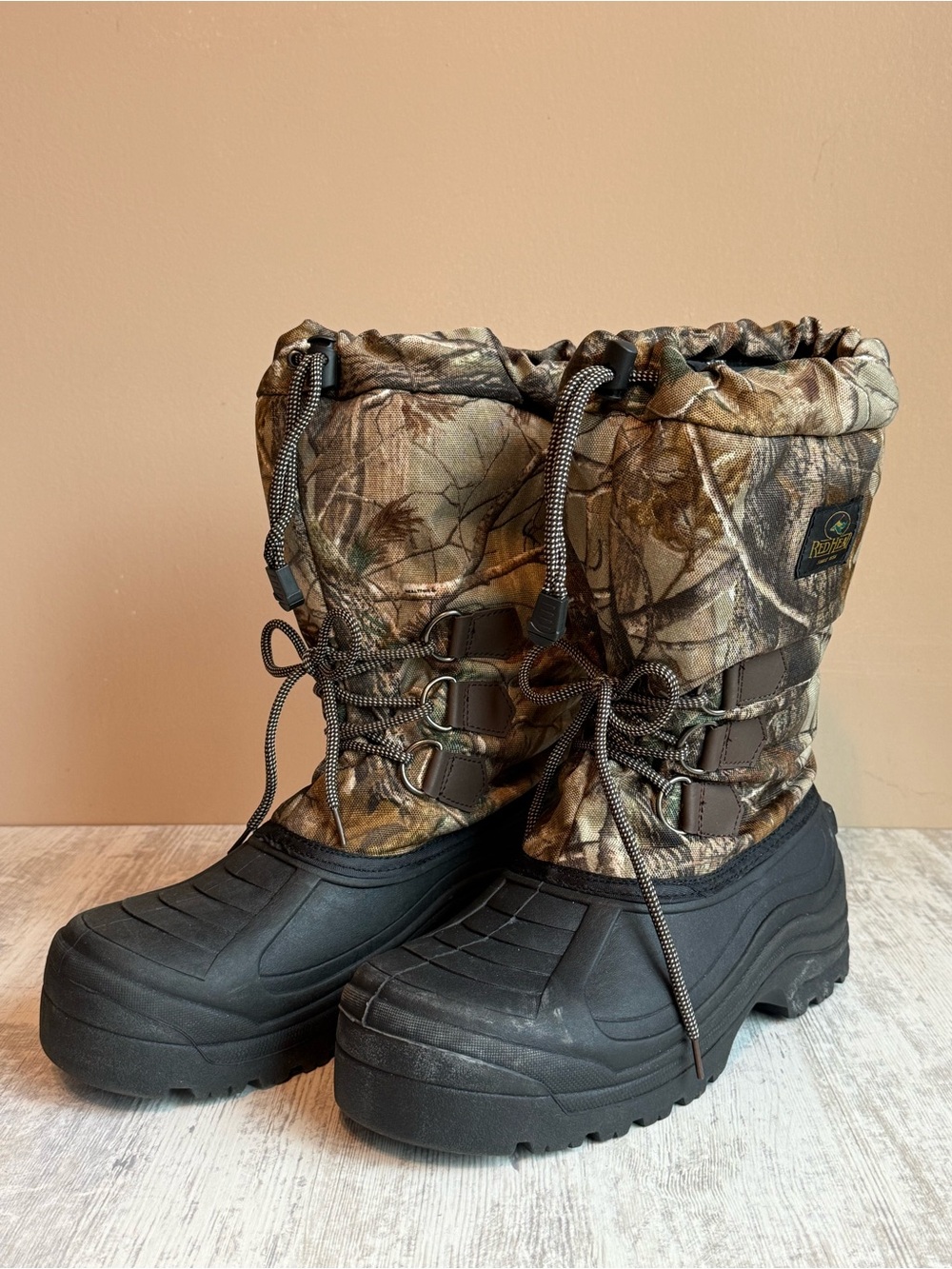Redhead Insulated Camo Snow Boots
